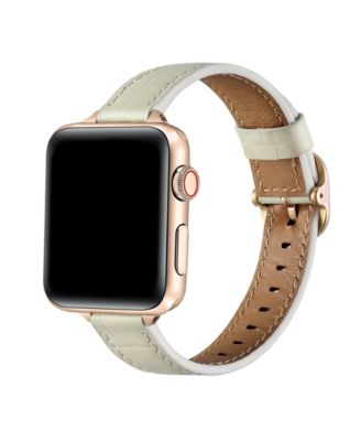 Carmen Skinny Croc Leather Band for Apple Watch