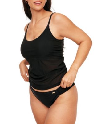 Marseille Women's Plus-Size Swimwear Tankini Top