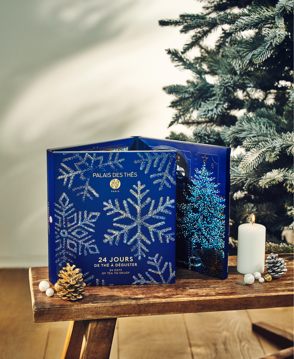 Palais Des Thes Holiday 2025 Advent Calendar, 24 Teas In Transparent