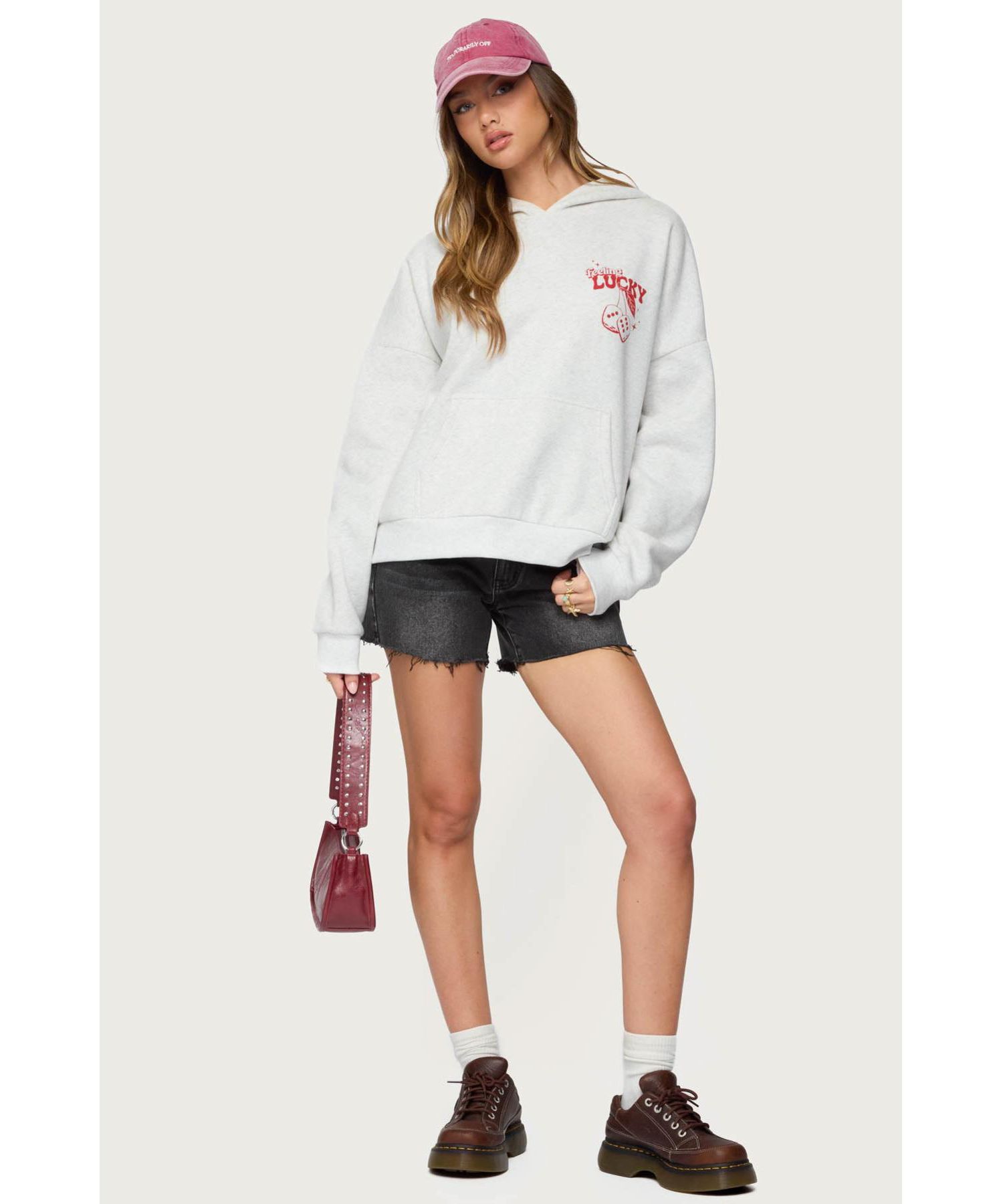 Women's Feeling Lucky Oversized Hoodie