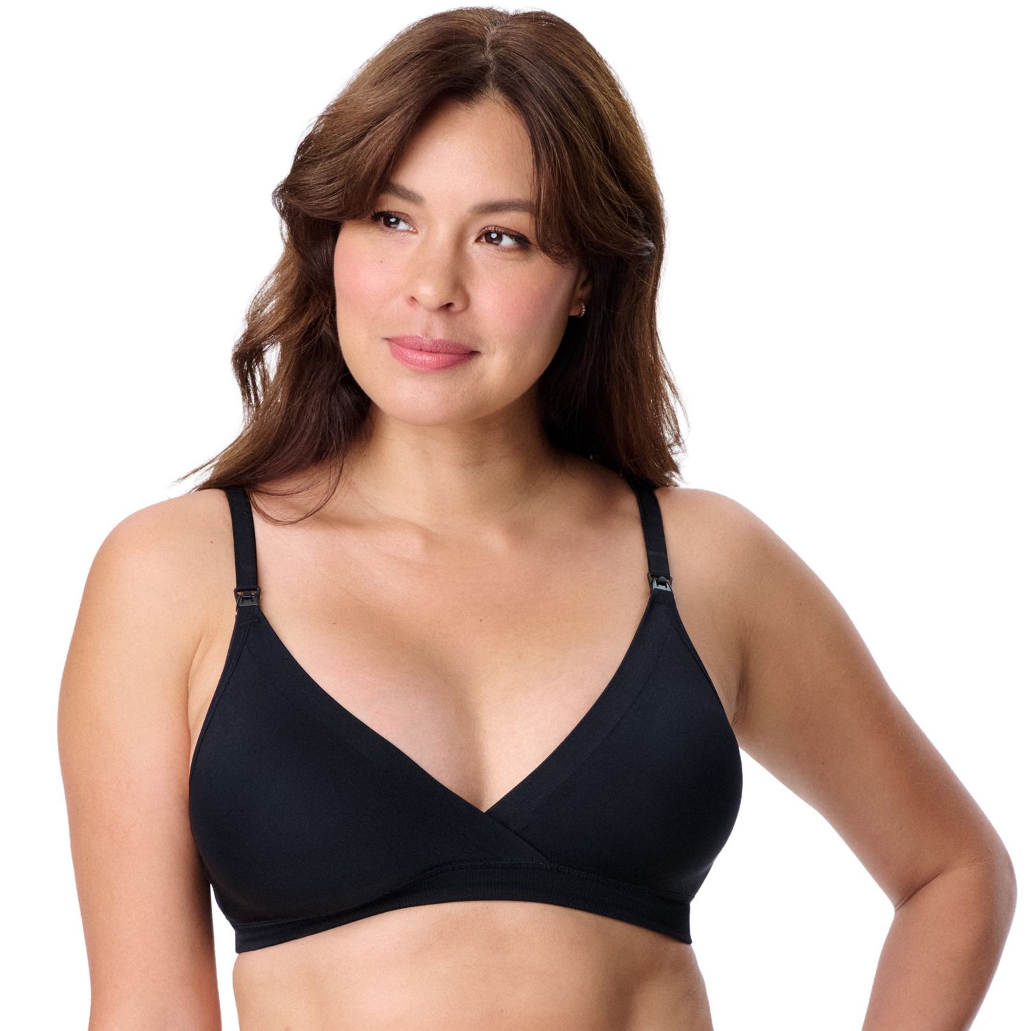 Motherhood Women's Maternity Wireless Seamless Wrap Nursing Bra