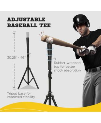 Extra Large Softball Baseball Net, Hitting Net, Tee & Caddy