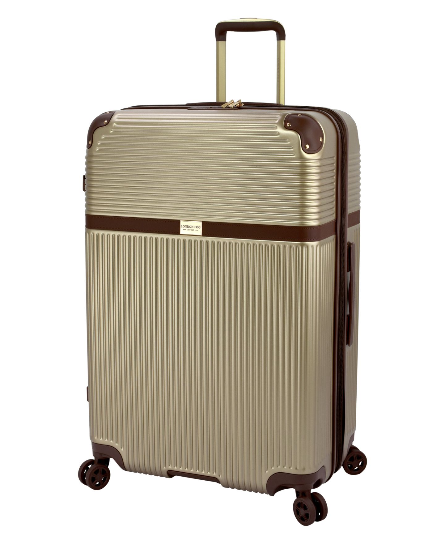 Чемоданы London Fog Brentwood IV 29" Expandable Spinner Hardside, цвет: Латте — фото 1