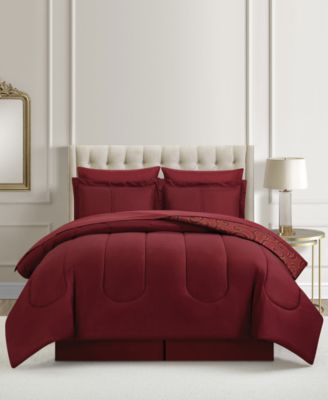 Scroll Metallic 8-Pc. Comforter Sets