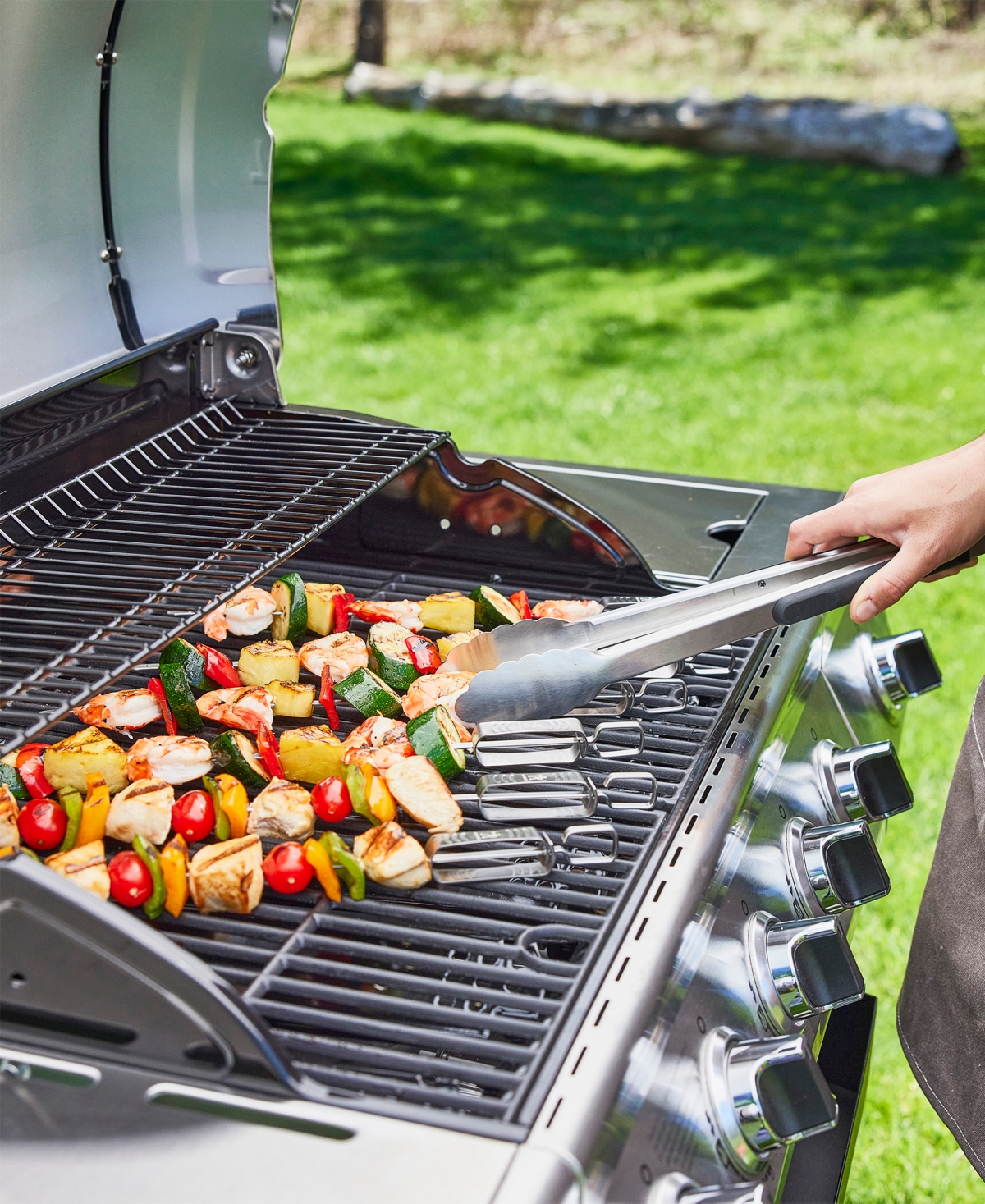 Henckels Bbq 10-pc. Skewer Set In Silver
