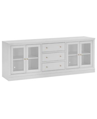 85" Wooden Amren 4 Doors Console Table