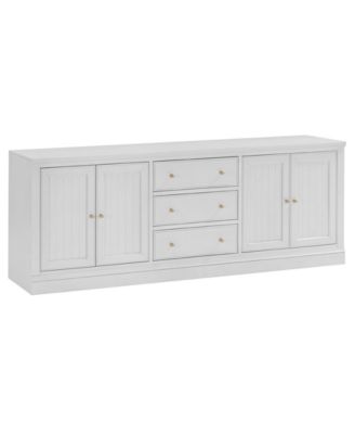 85" Wooden Amren 4 Doors Console Table