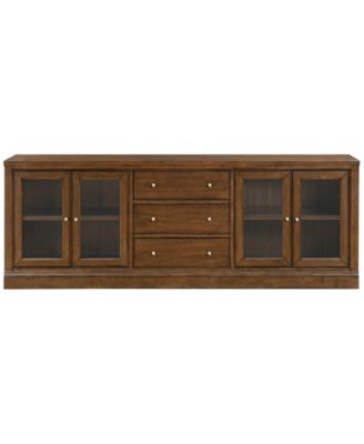 Amren 85" Wooden 4 Doors Console Table