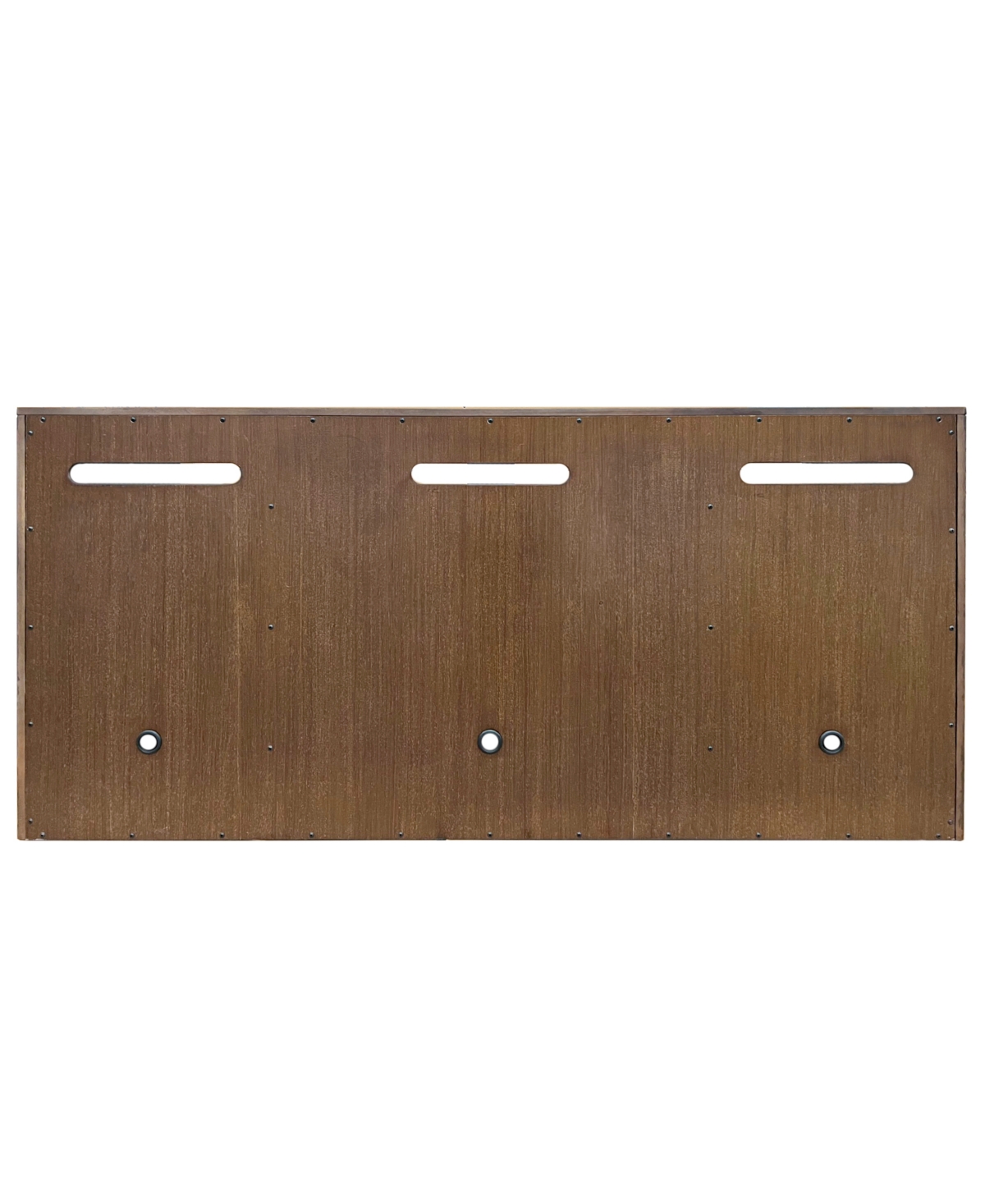 Macy's Furniture 65" Wooden Amren 4 Doors Console Table In Brown