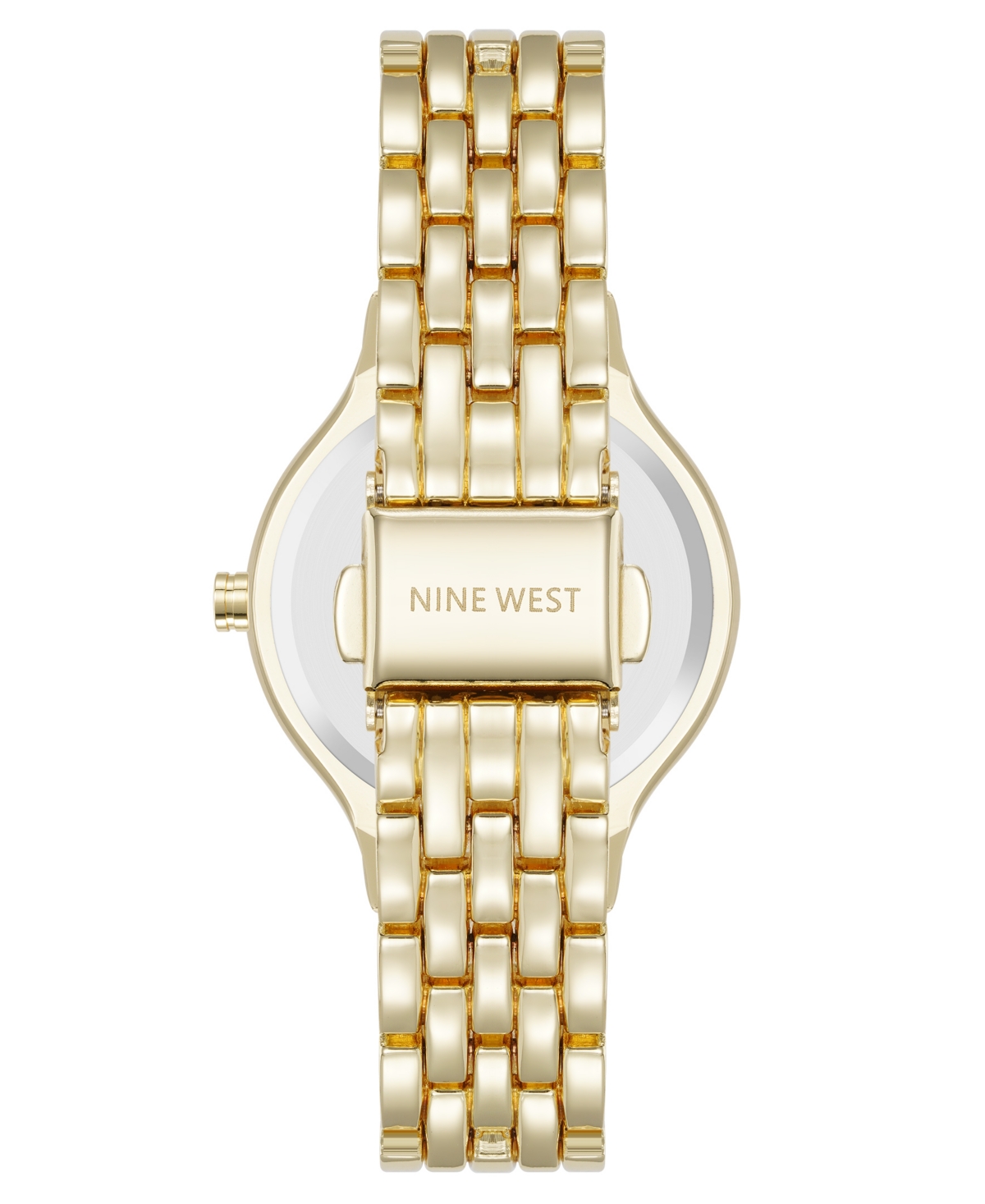 Anne Klein Women's Quartz Essential Olive And Gold-tone Metal Alloy Watch, 34mm In Gold
