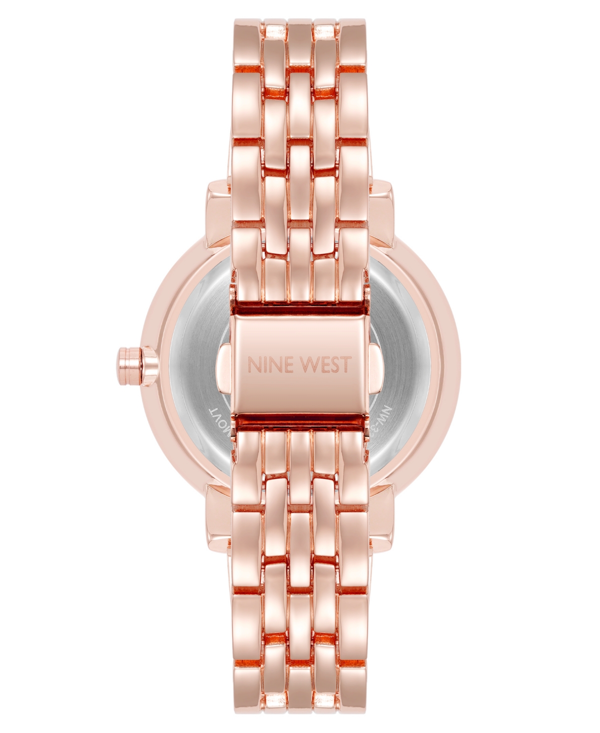 Anne Klein Women's Quartz Premium Rose Gold-tone Metal Alloy Watch, 35mm In Gold
