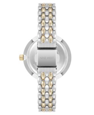 Women's Quartz Contemporary Silver-Tone Metal Alloy Watch, 35mm