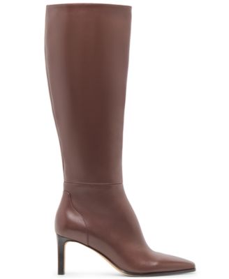Women's Emmi Pointed-Toe Blade-Heel Knee-High Tall Dress Boots, Regular & Wide Calf