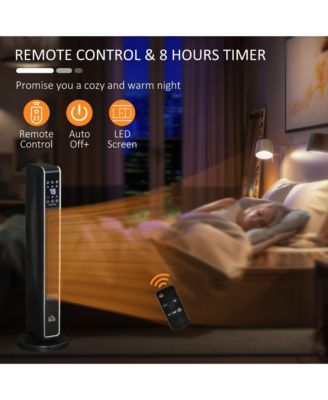 Oscillating Ceramic Space Heater w/ Remote Control,