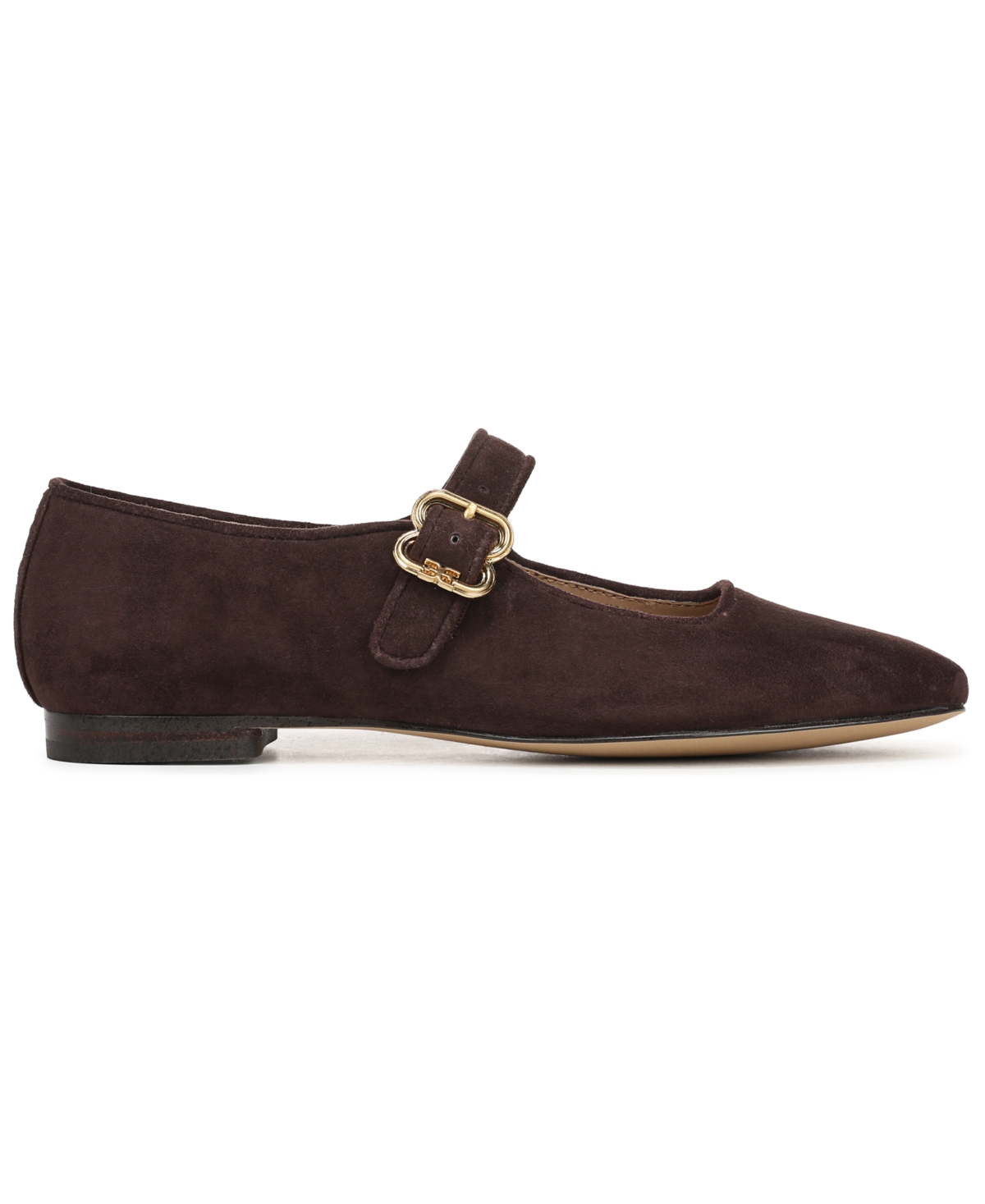 Sam Edelman Michaela Mary Jane Flat In Brown
