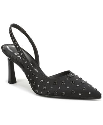 Women's Tallie Rhinestone Pointed-Toe Asymmetrical Pumps
