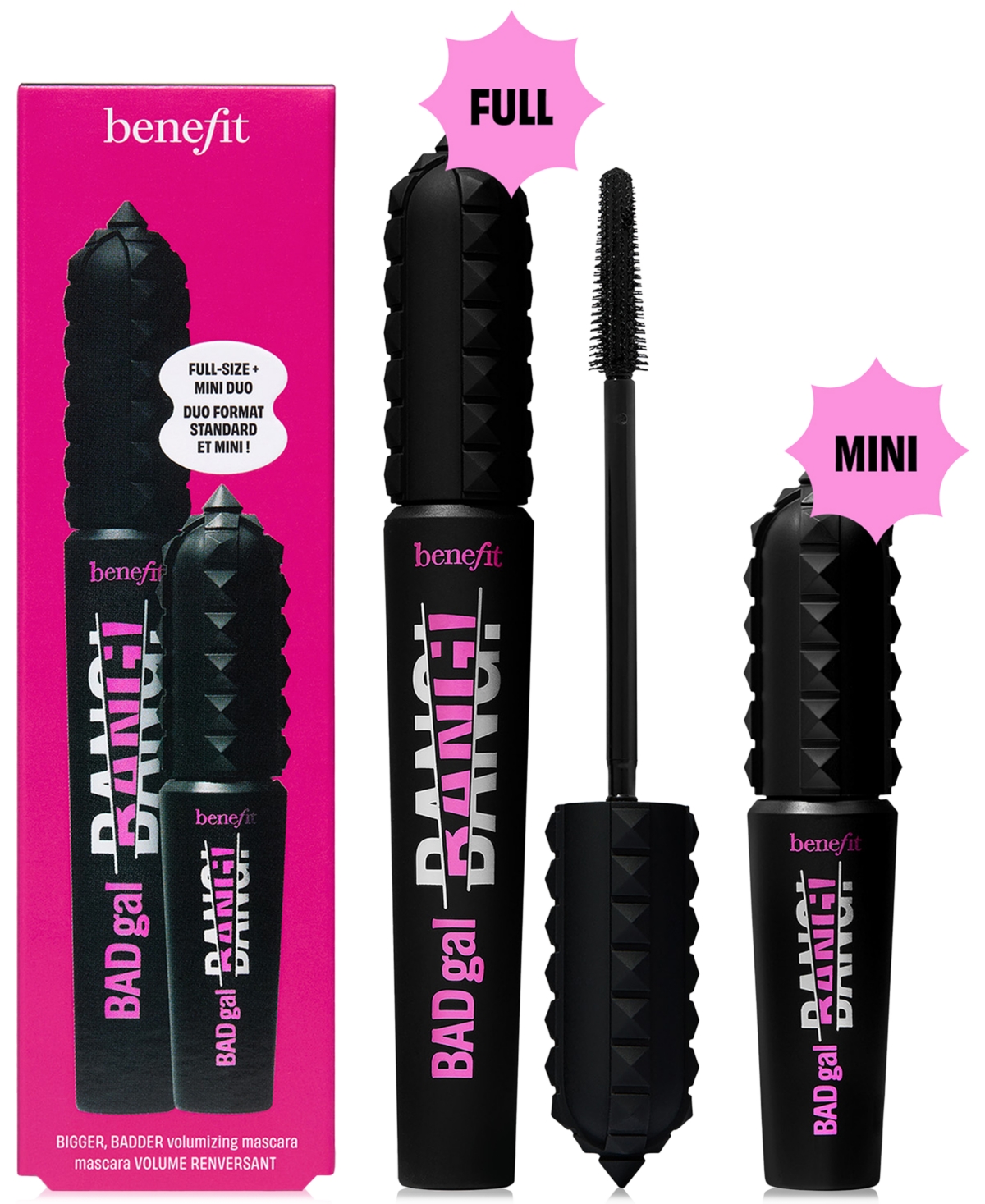Benefit Cosmetics 2-pc. Bangin' Lashes Badgal Bang! Mascara Set In Transparent