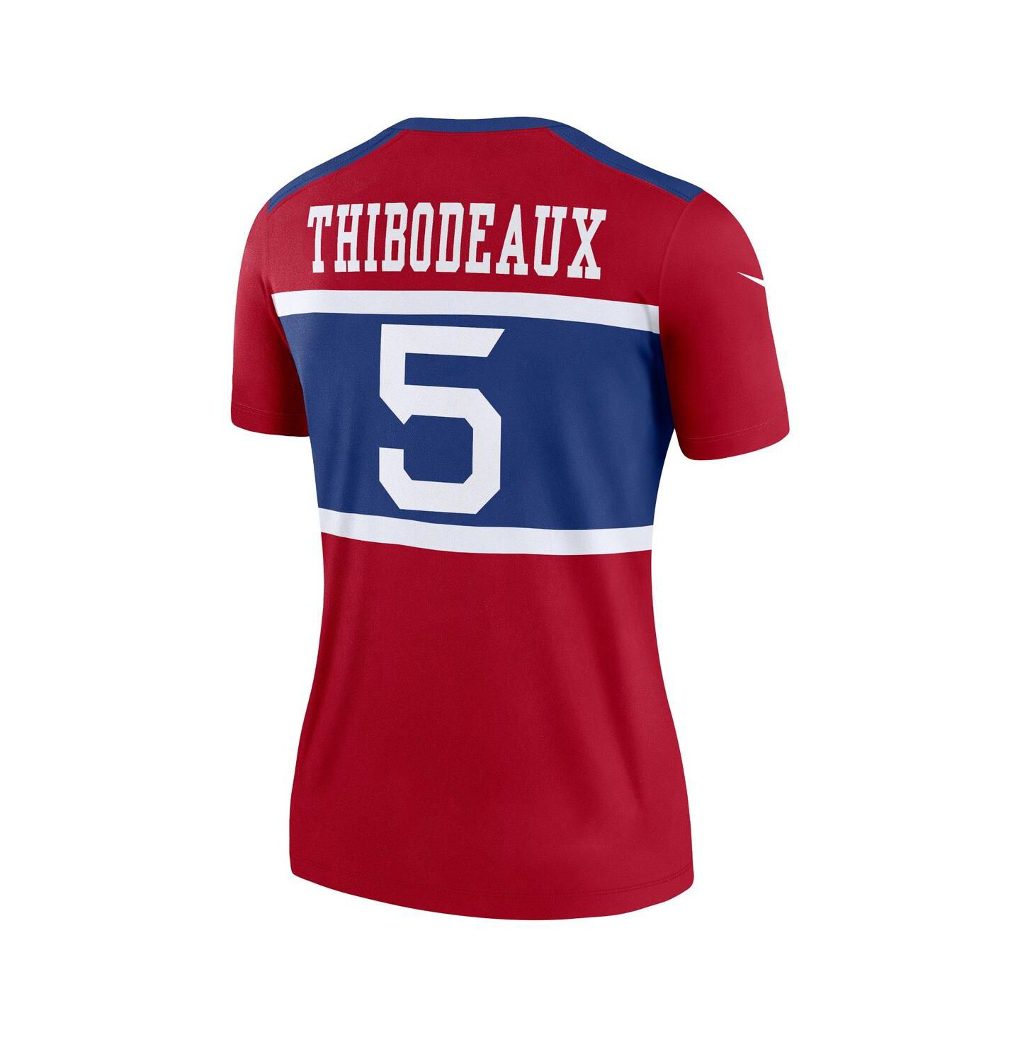 Женский топ Nike Kayvon Thibodeaux Red New York Giants Alternate Legend Player Performance — фото 3