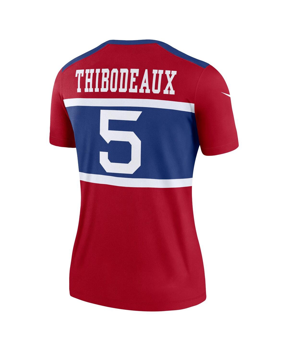 Nike Women's Kayvon Thibodeaux Red New York Giants Alternate Legend Player Performance Top In Red