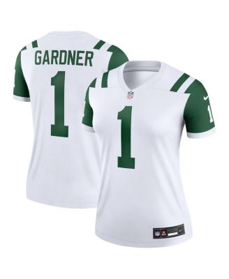Nike - Women's Ahmad Sauce Gardner Classic Alternate White New York Jets Alternate Legend Player Performance Top