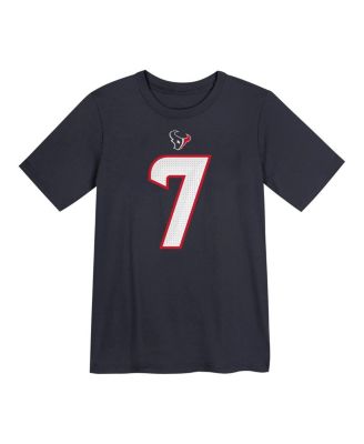 Preschool C.J. Stroud Navy Houston Texans Player Name Number T-Shirt