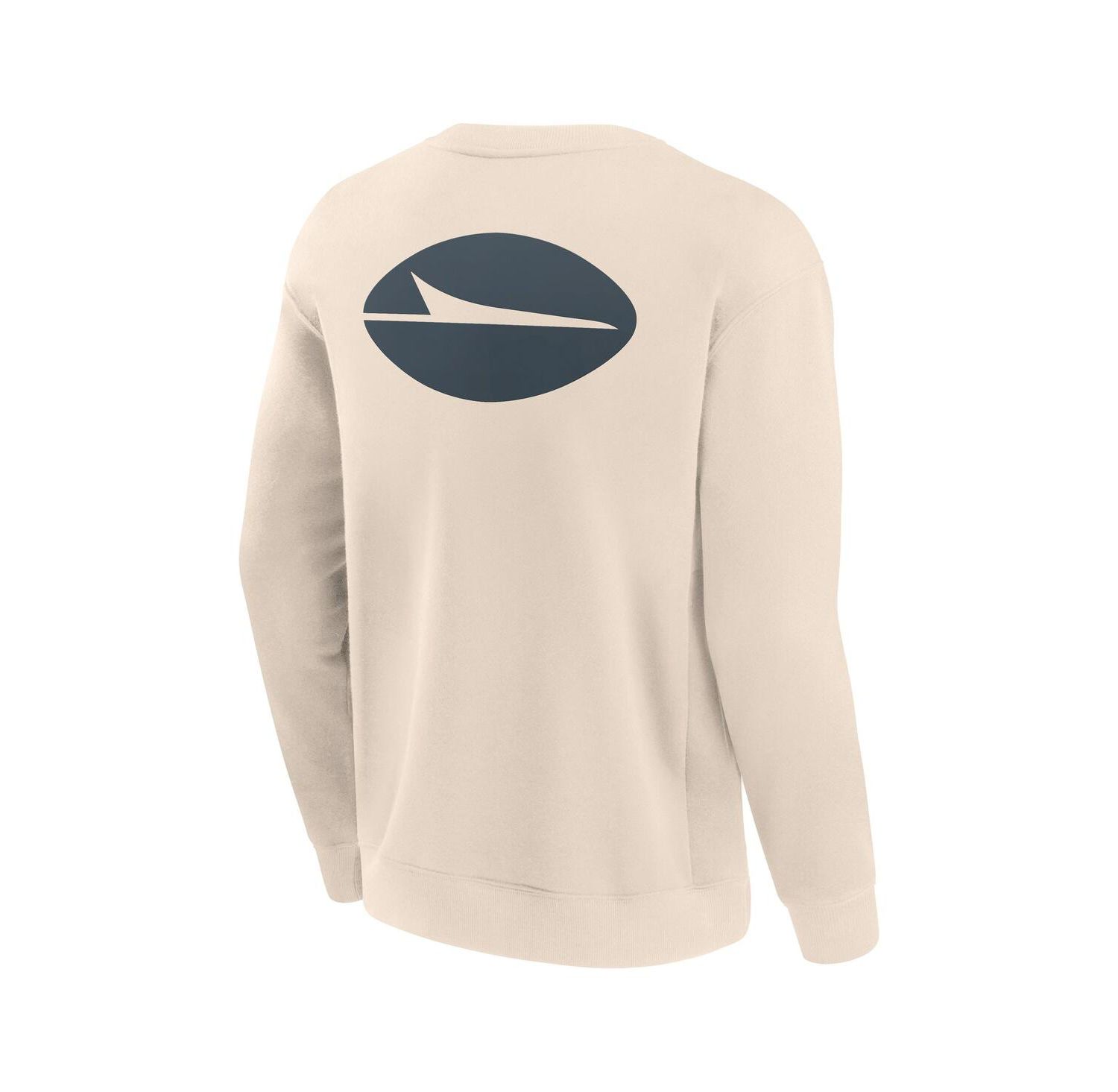 Men's Cream New York Jets Elements Future Ground Lettering Pullover Sweatshirt