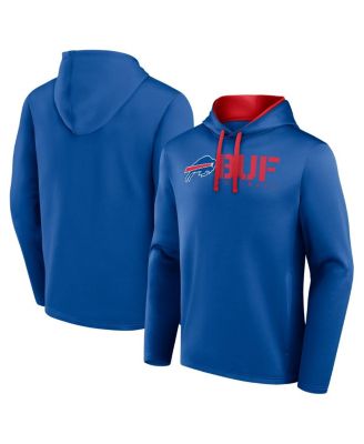 Logo Athletic - Men's Royal Buffalo Bills Head Start Pullover Hoodie