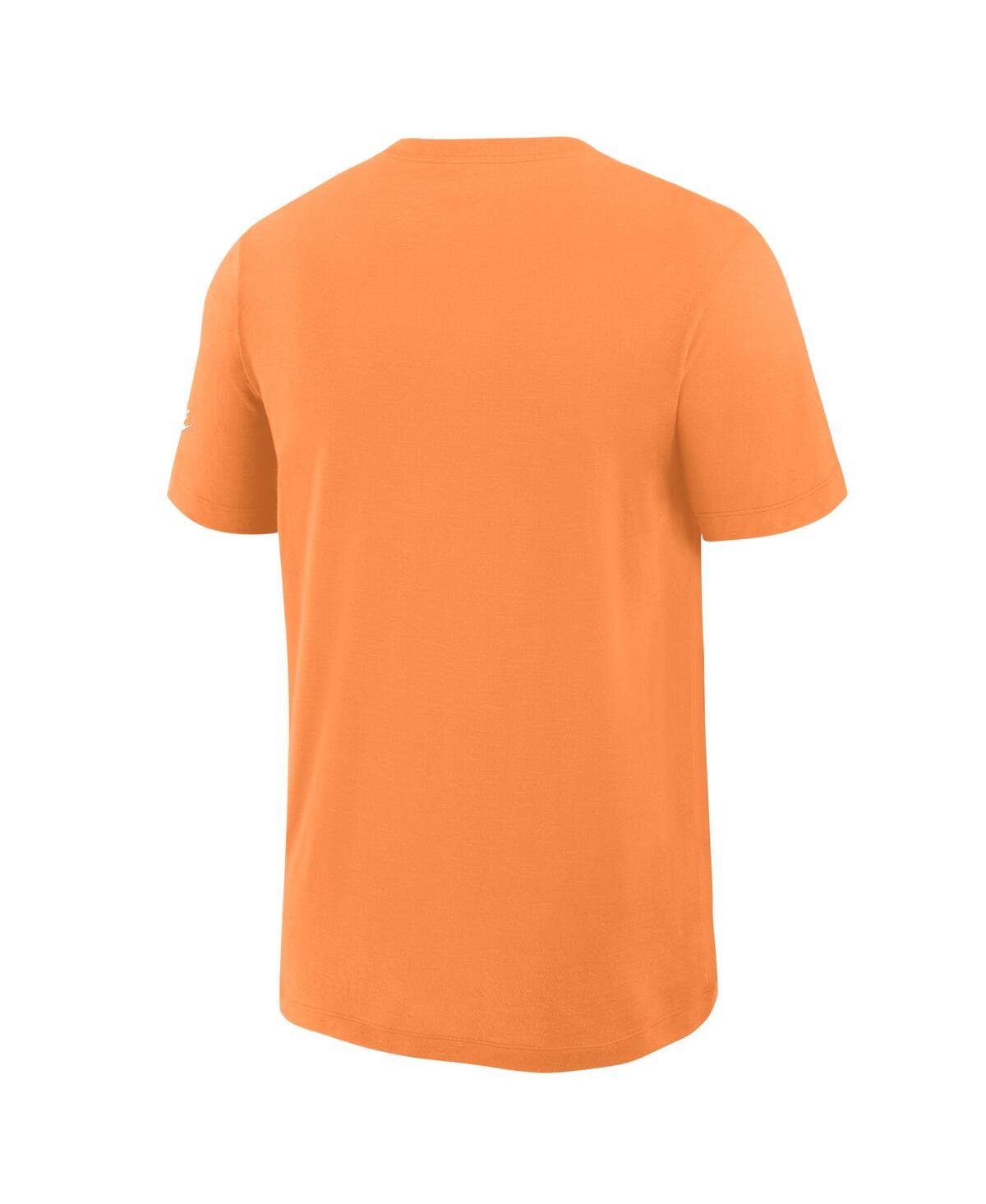 Nike Men's Orange Tampa Bay Buccaneers Direct Handoff Rewind Slub Performance T-shirt In Orange
