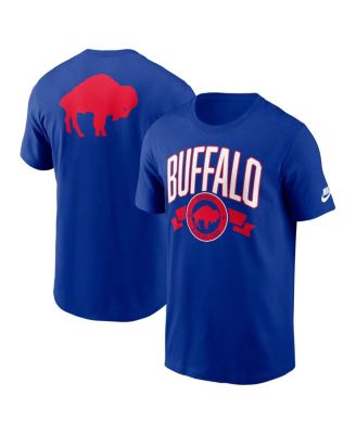 Nike - Men's Royal Buffalo Bills Rewind Front and Back Hit Essential T-Shirt