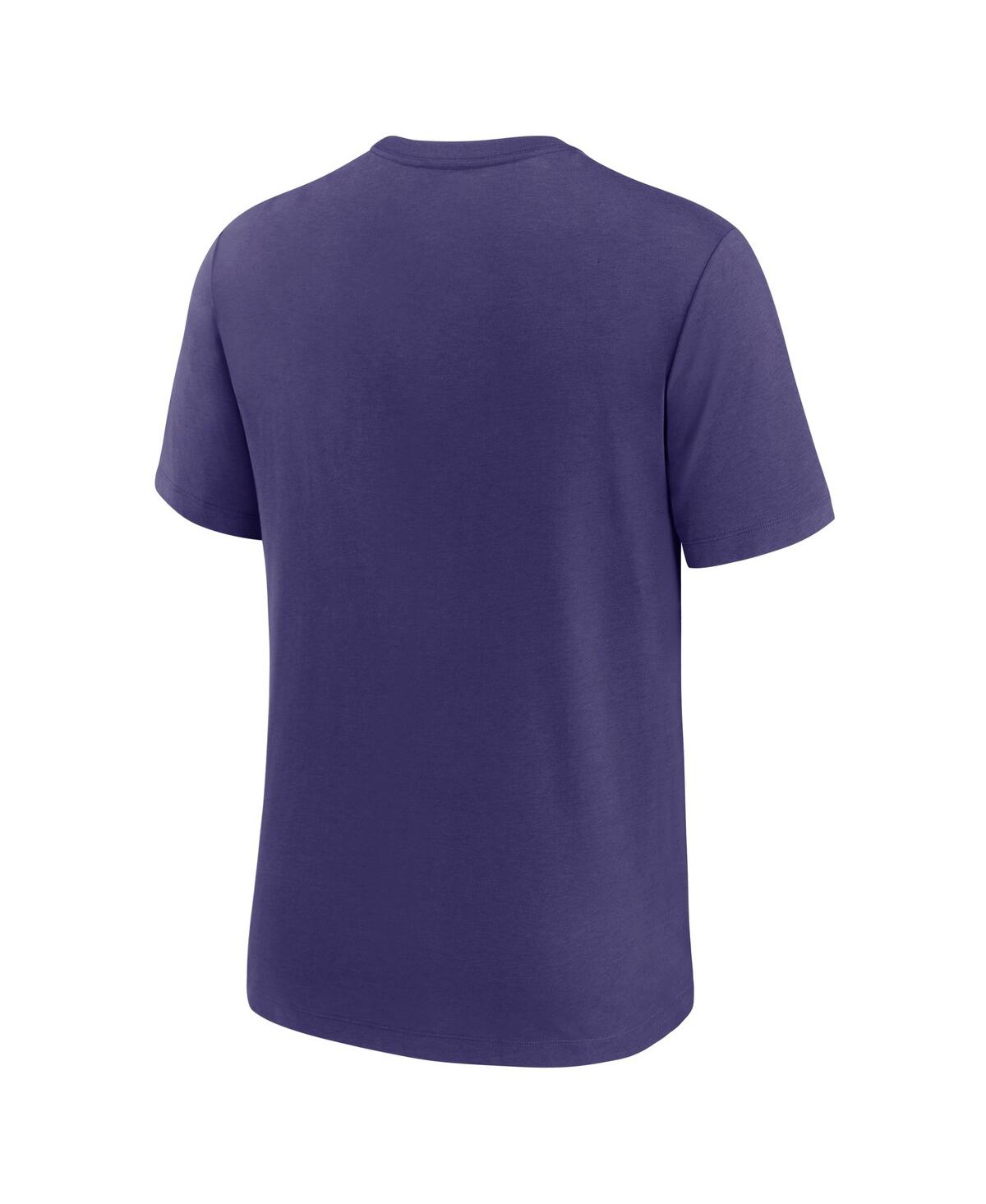 Nike Men's Purple Baltimore Ravens Favorable Timeline Tri-Blend T-Shirt