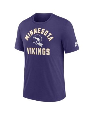 Men's Purple Minnesota Vikings Favorable Timeline Tri-Blend T-Shirt