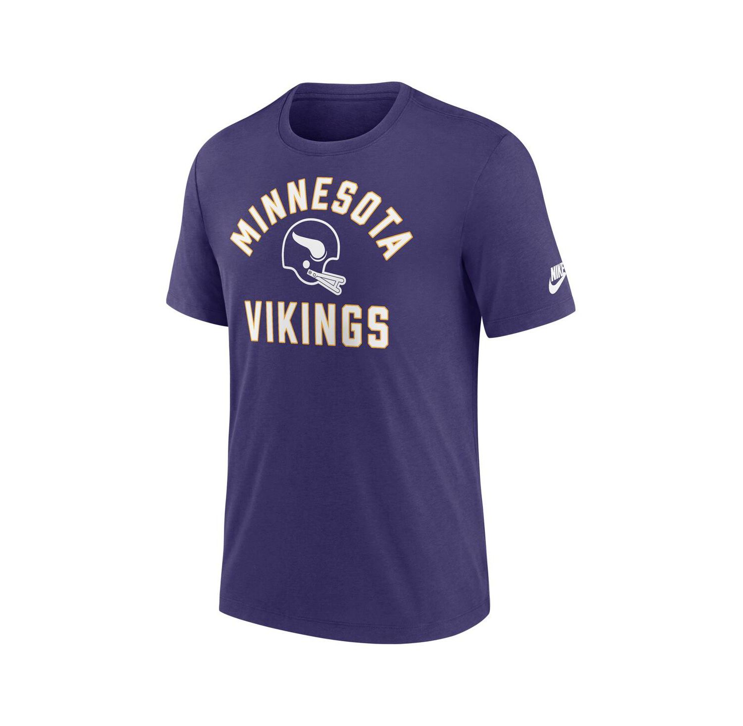 Men's Purple Minnesota Vikings Favorable Timeline Tri-Blend T-Shirt