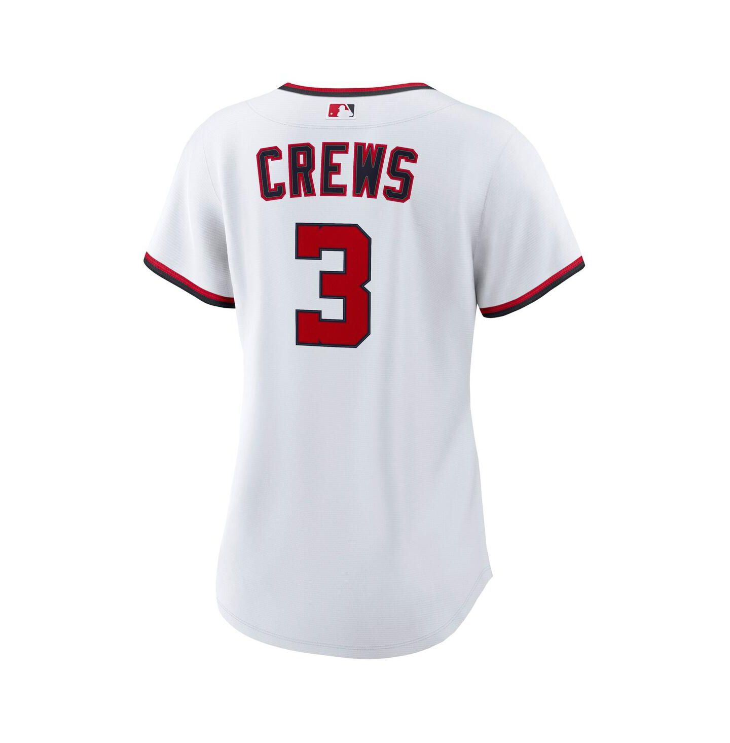 Женский топ Nike Dylan Crews White Washington Nationals Home Replica Jersey — фото 3