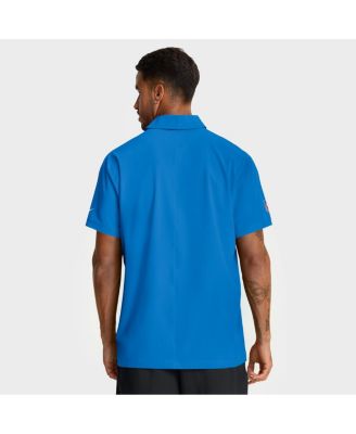 Men's Powder Blue Los Angeles Chargers Sideline City Pride Woven Performance Polo Shirt