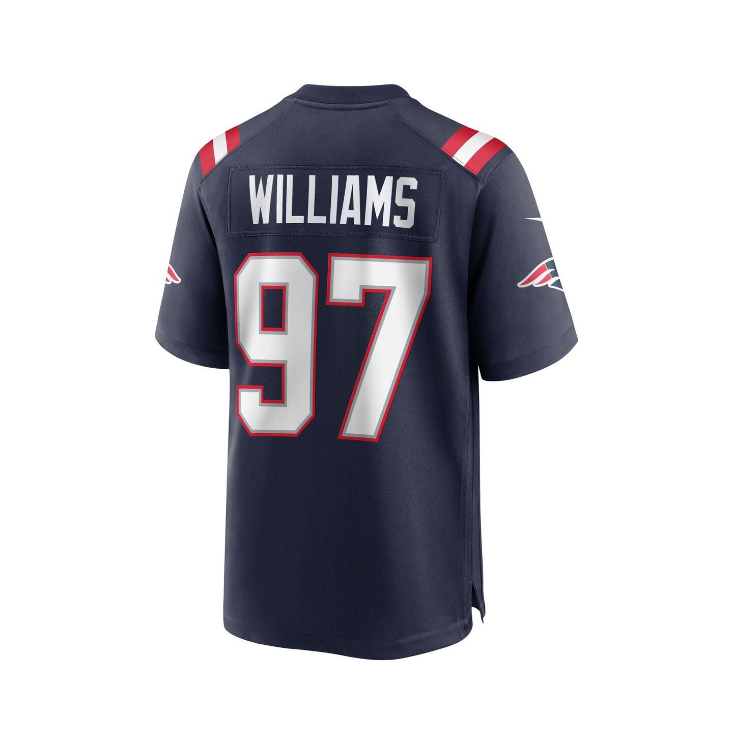 Мужской топ Nike Milton Williams Navy New England Patriots Game Player Jersey — фото 3