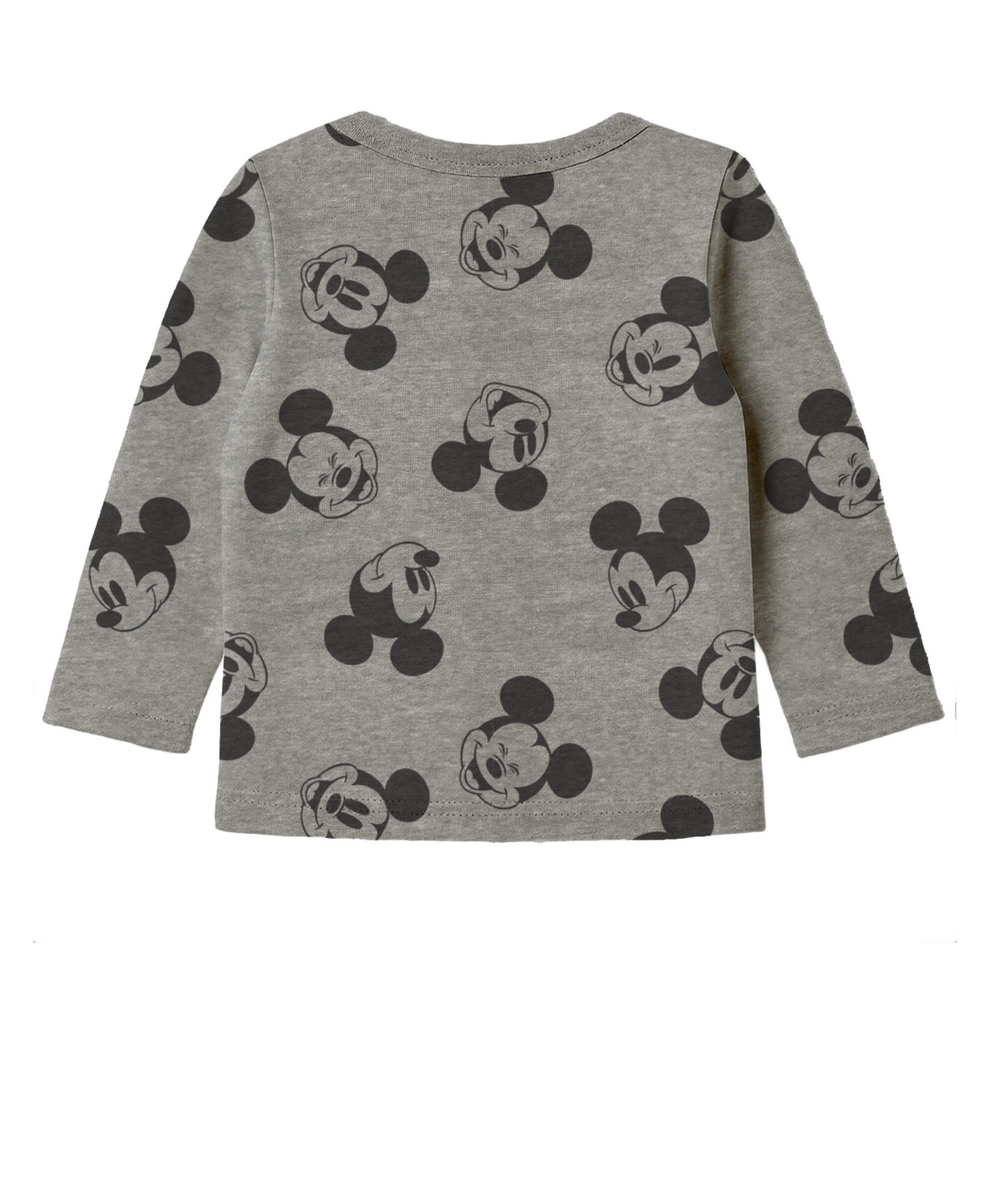 Disney Baby Boys 2-piece Mickey Mouse Corduroy Top And Overall Set In Multi