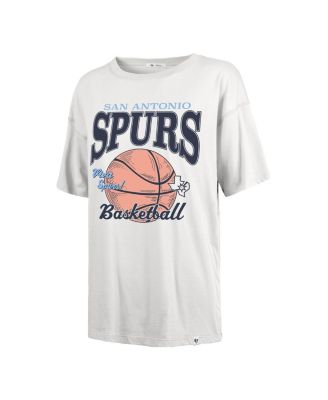 Women's White San Antonio Spurs City Edition Down Court Sadie T-Shirt
