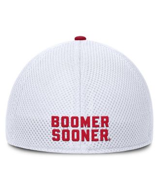 Men's Heather Gray/White Oklahoma Sooners Trigger Flex Hat