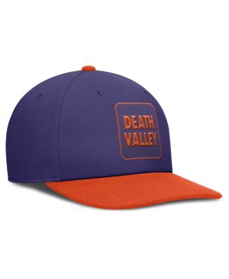 Men's Purple/Orange Clemson Tigers 2025 Sideline Campus Pro Local Snapback Hat