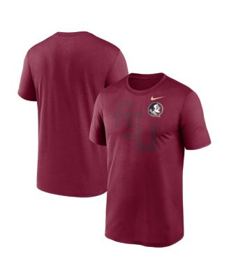 Nike - Men's Garnet Florida State Seminoles Campus Shadow Legend Performance T-Shirt