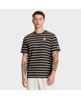 Nike - Men's Black Alabama Crimson Tide Athletic Prep Legacy Summit Stripe T-Shirt