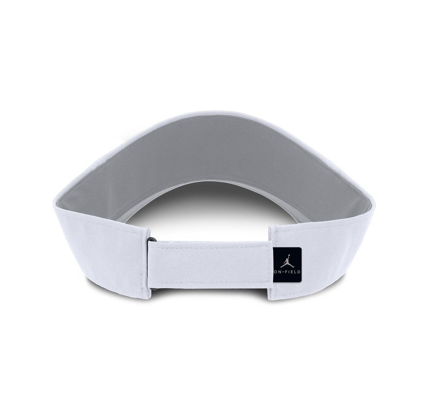 Men's White Michigan Wolverines 2025 On-Field Gameday Performance Ace Adjustable Visor Hat