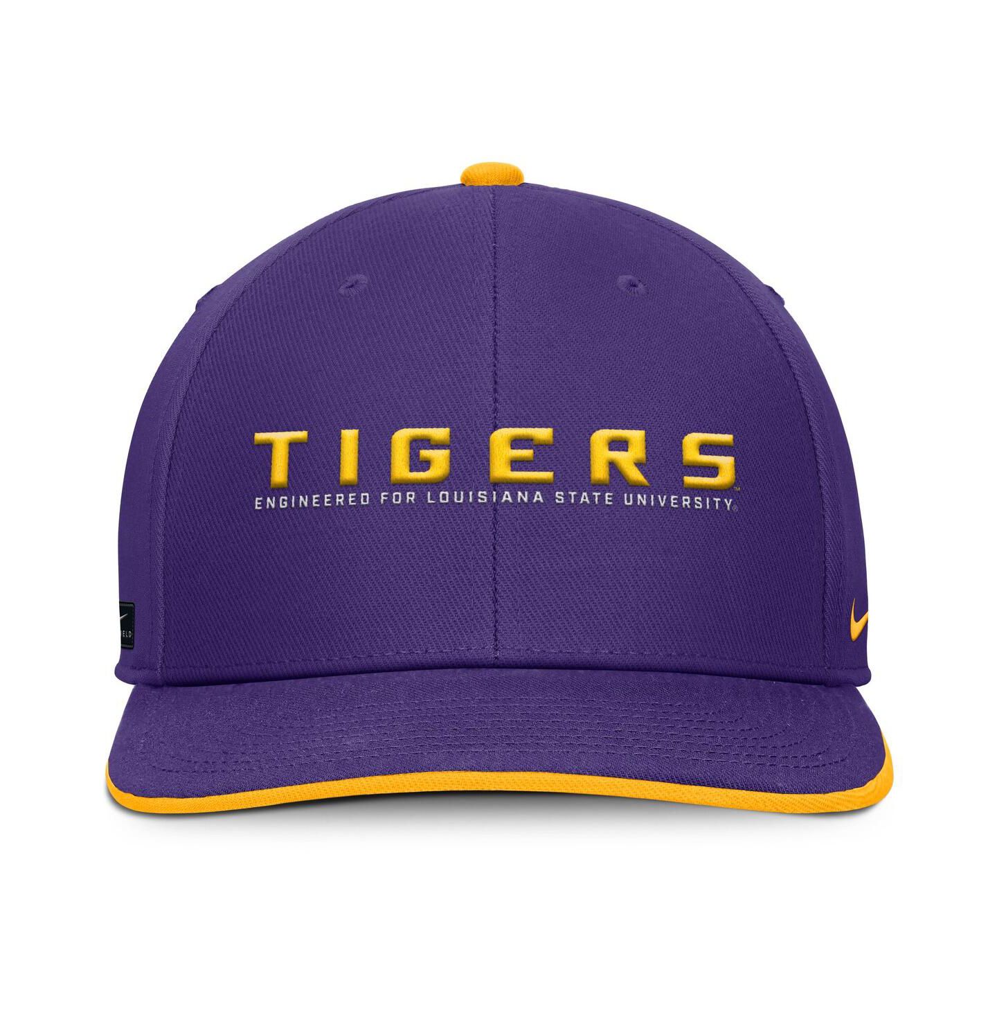 Мужская кепка Nike Purple LSU Tigers 2025 On-Field Pro Performance Adjustable Hat — фото 2