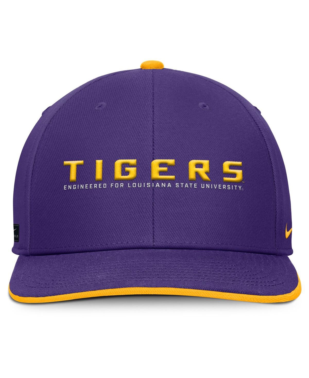 Nike Men's Purple Lsu Tigers 2025 On-field Pro Performance Adjustable Hat In Purple