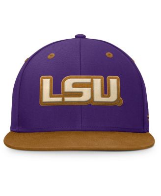 Men's Purple/Brown LSU Tigers Noboa Fitted Hat