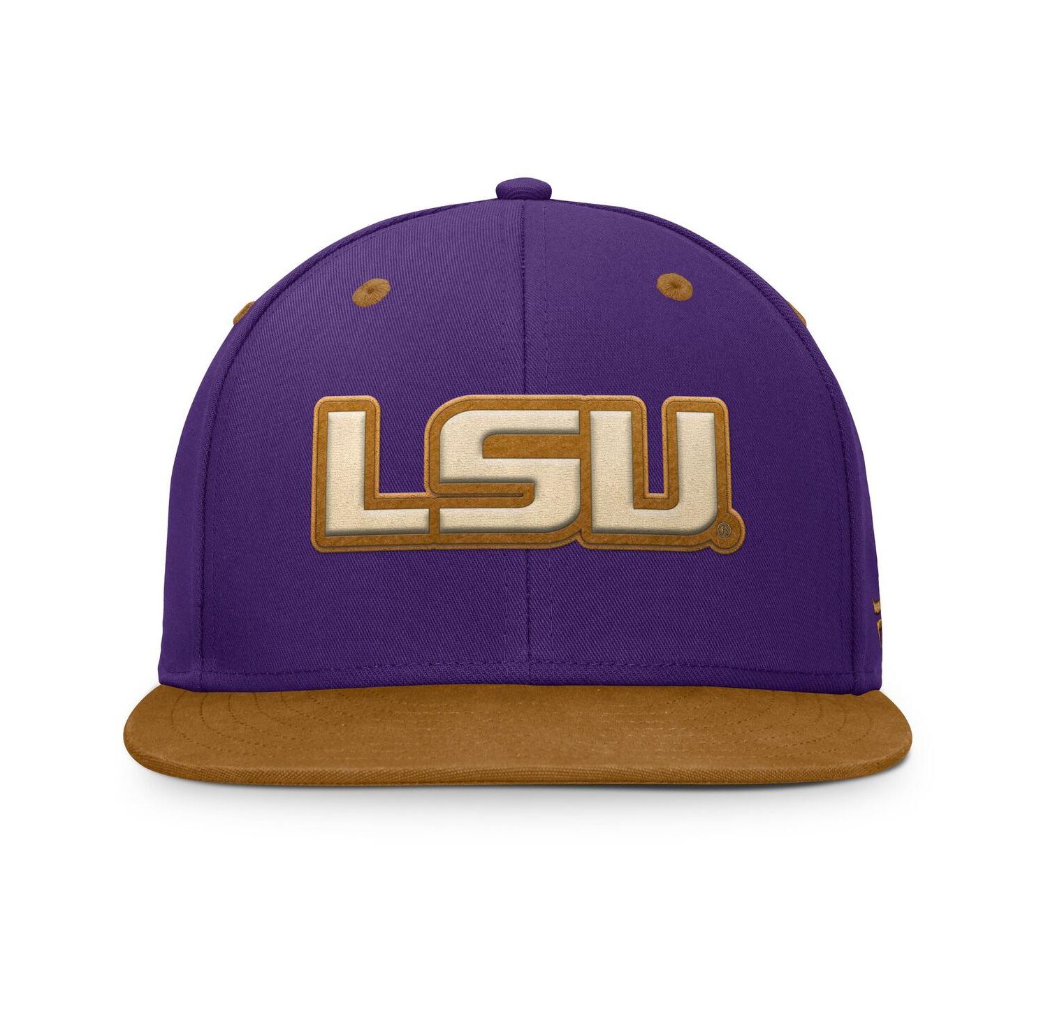 Men's Purple/Brown LSU Tigers Noboa Fitted Hat
