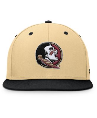 Men's Khaki/Black Florida State Seminoles Balance Fitted Hat