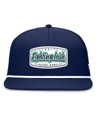 Men's Navy Notre Dame Fighting Irish Expedition Rope Adjustable Hat