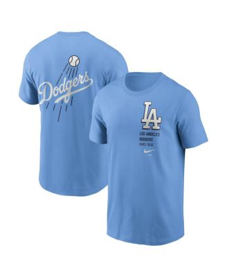 Nike - Men's Light Blue Los Angeles Dodgers Record Shattered T-Shirt