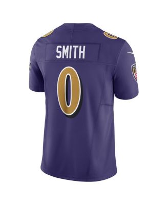 Men's Roquan Smith Purple Baltimore Ravens Alternate 2 Vapor F.U.S.E. Limited Jersey
